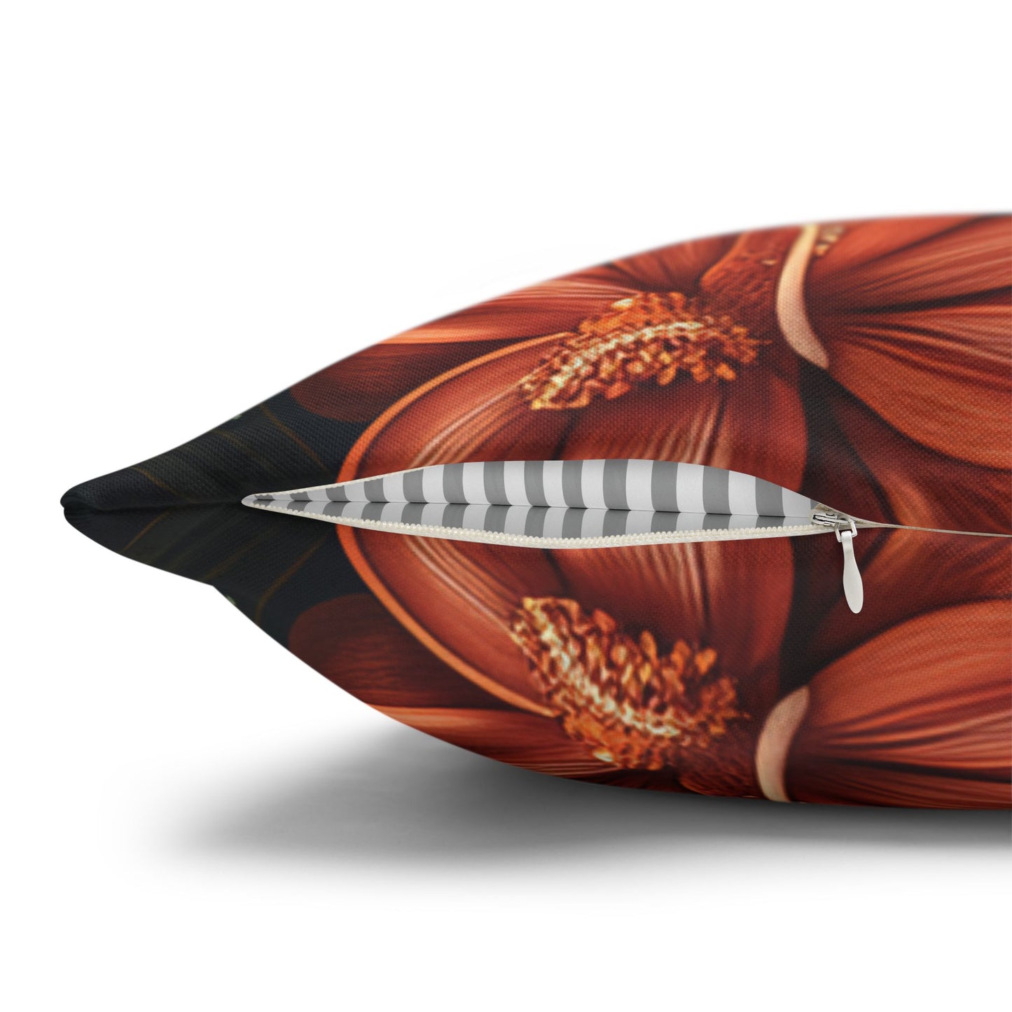 William Morris Inspired Botanical Leopard Pillowcase, Farmhouse Decorative Leopard Pillowcase