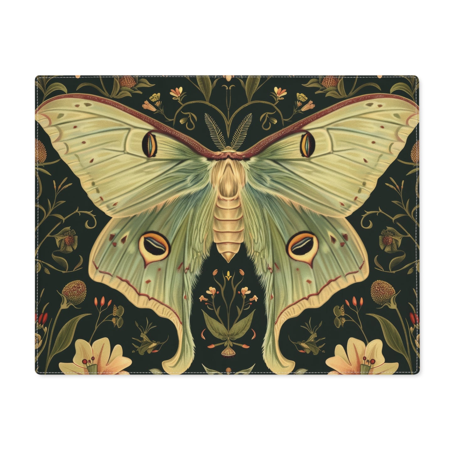 Botanical Butterfly Placemat – Elegant Home Dining Decor