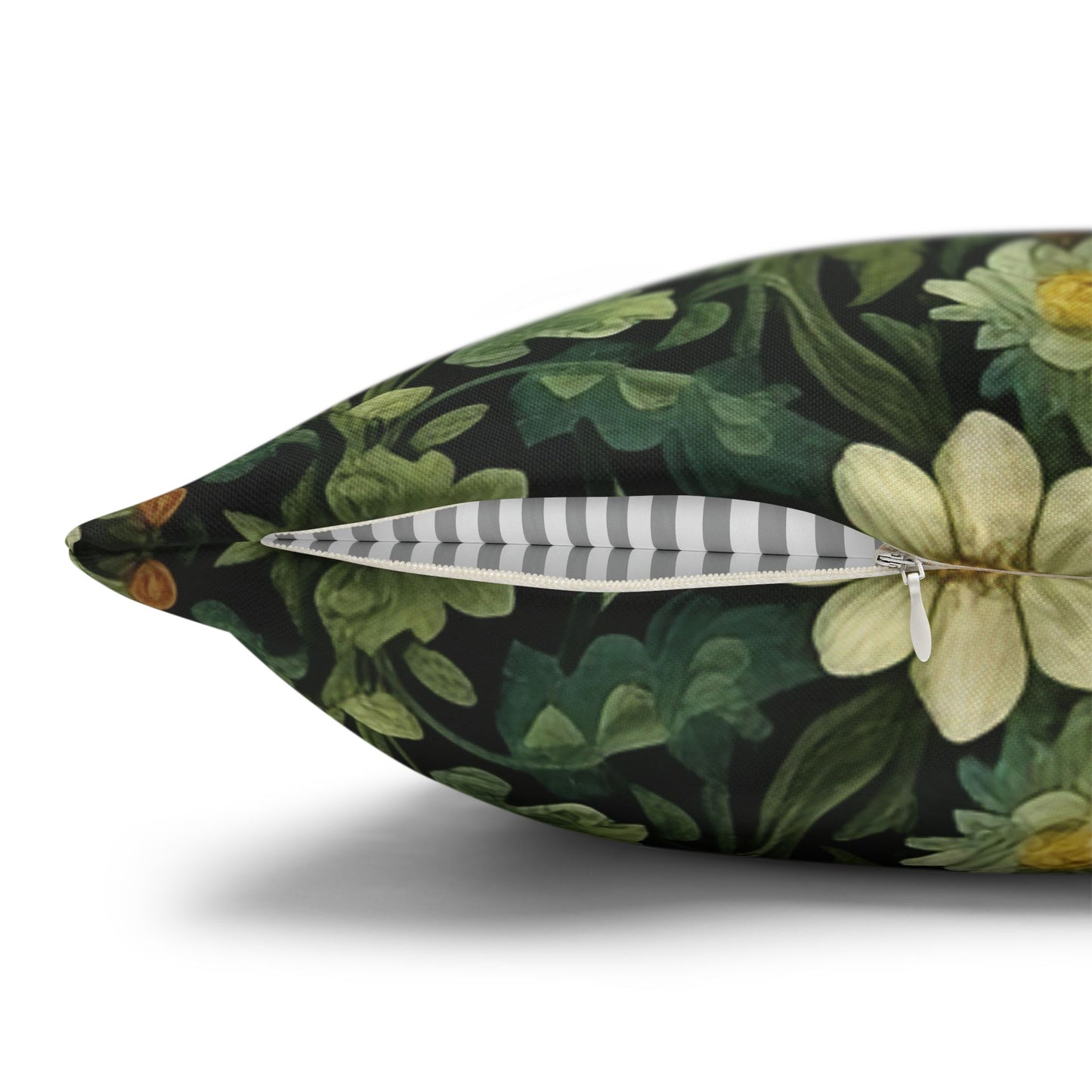 Pillowcase William Morris Inspired Botanical Rabbit Retro Farmhouse Home Decor, Easter Gift