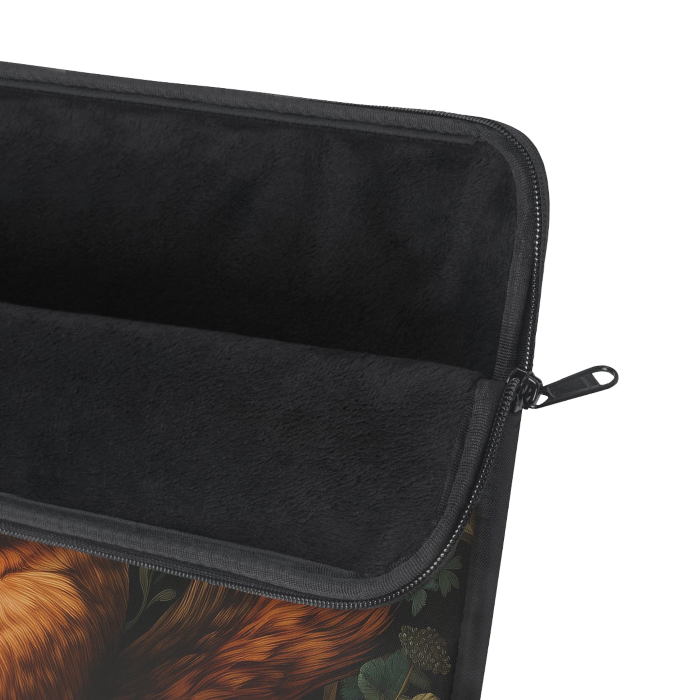 Red Squirrel Laptop Sleeve, William Morris Inspired Autumn Forest Art Case, Woodland Botanical Animal Laptop Cover (12”, 13”, 15”)