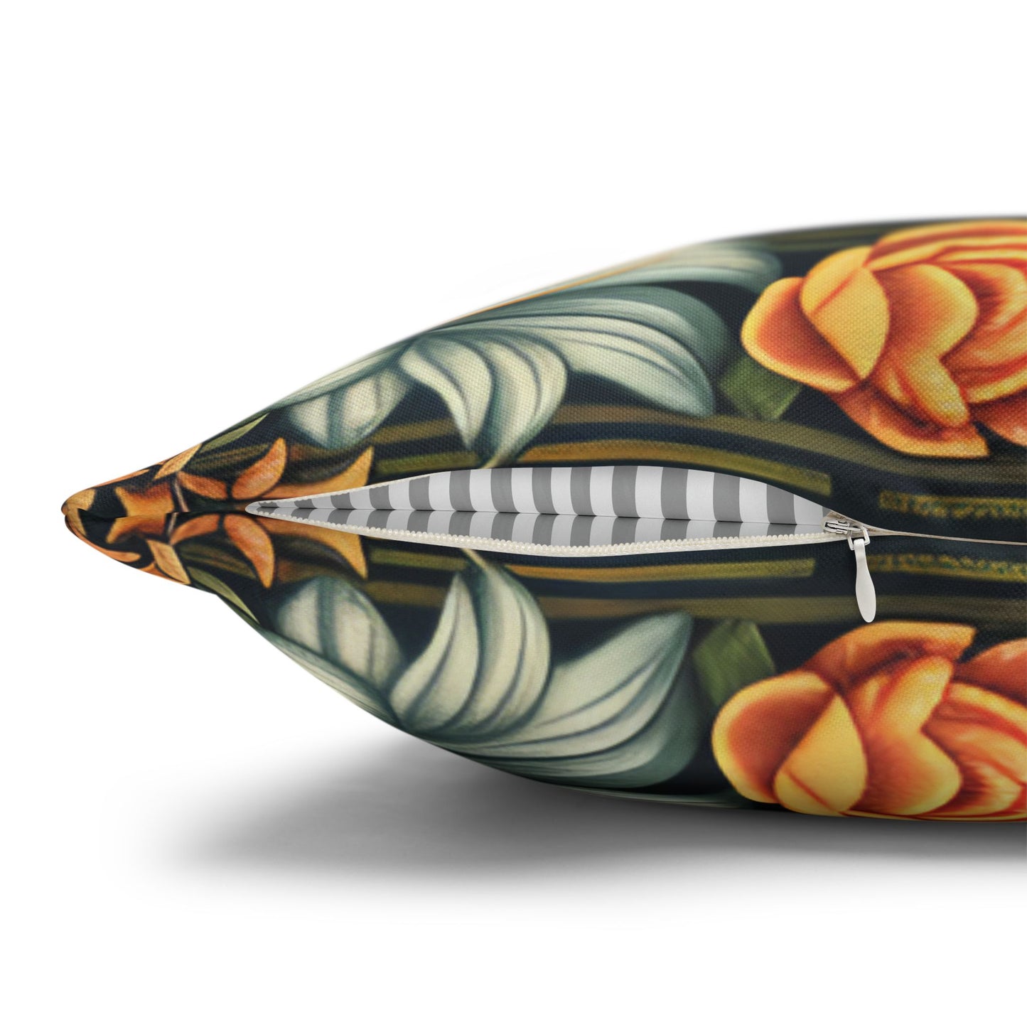 ropical Flamingo Throw Pillowcase: Morris Inspired Floral Decor