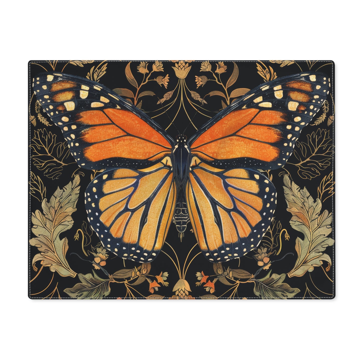 Butterfly Art Placemat, Elegant Table Decor, Gift for Nature Lovers, Dining Accessories, Home Decor, Elegant Butterfly Design