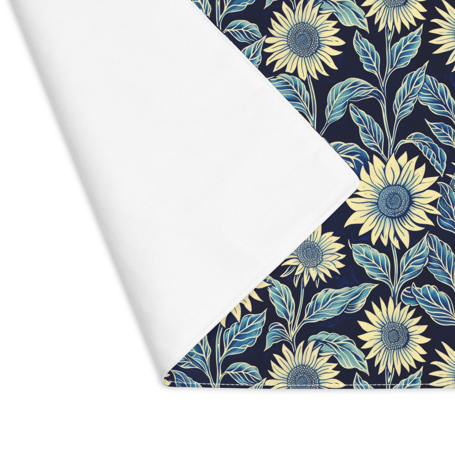 Sunflower Floral Placemat, Elegant Table Decor for Dining Room, Kitchen Table Settings, Perfect for Summer, Housewarming Gifts, BBQs, Family