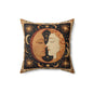 Celestial Harmony Pillow, Moon & Sun Design, Boho Decor, Cozy Home Accent, Starry Night Gift, Astrology Lovers