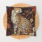 William Morris Inspired Botanical Cheetah Pillowcase