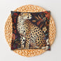 William Morris Inspired Botanical Cheetah Pillowcase