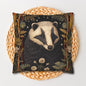 William Morris Inspired Botanical Badger Pillowcase