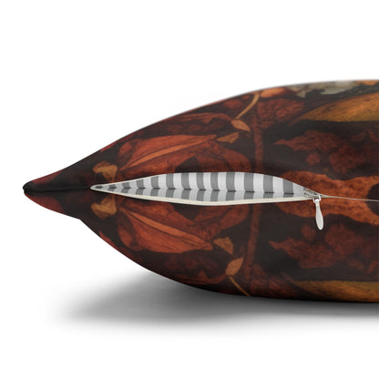 Squirrel In A Leafy Paradise Fall Season Decorative Pillow case
