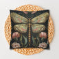 William Morris Inspired Victorian Botanical Dragonfly Pillowcase