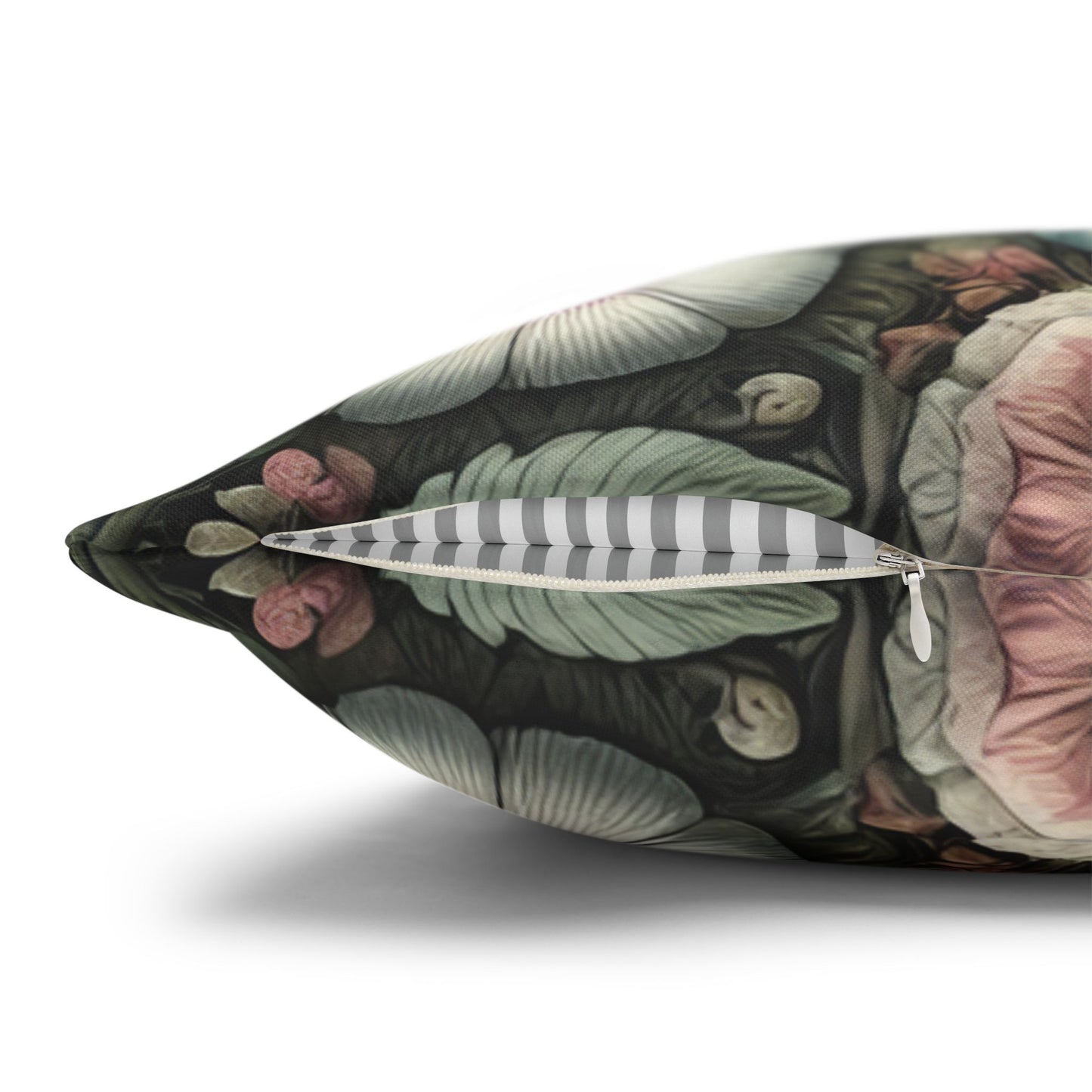 Decorative Pillowcase - Baby Pygmy Hippo William Morris Inspired