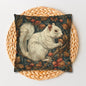 William Morris Forest White Squirrel Pillowcase