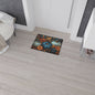 Autumn Pumpkin Floor Mat, Decorative Entry Mat, Seasonal Welcome Mat, Fall Home Decor, Holiday Floor Covering