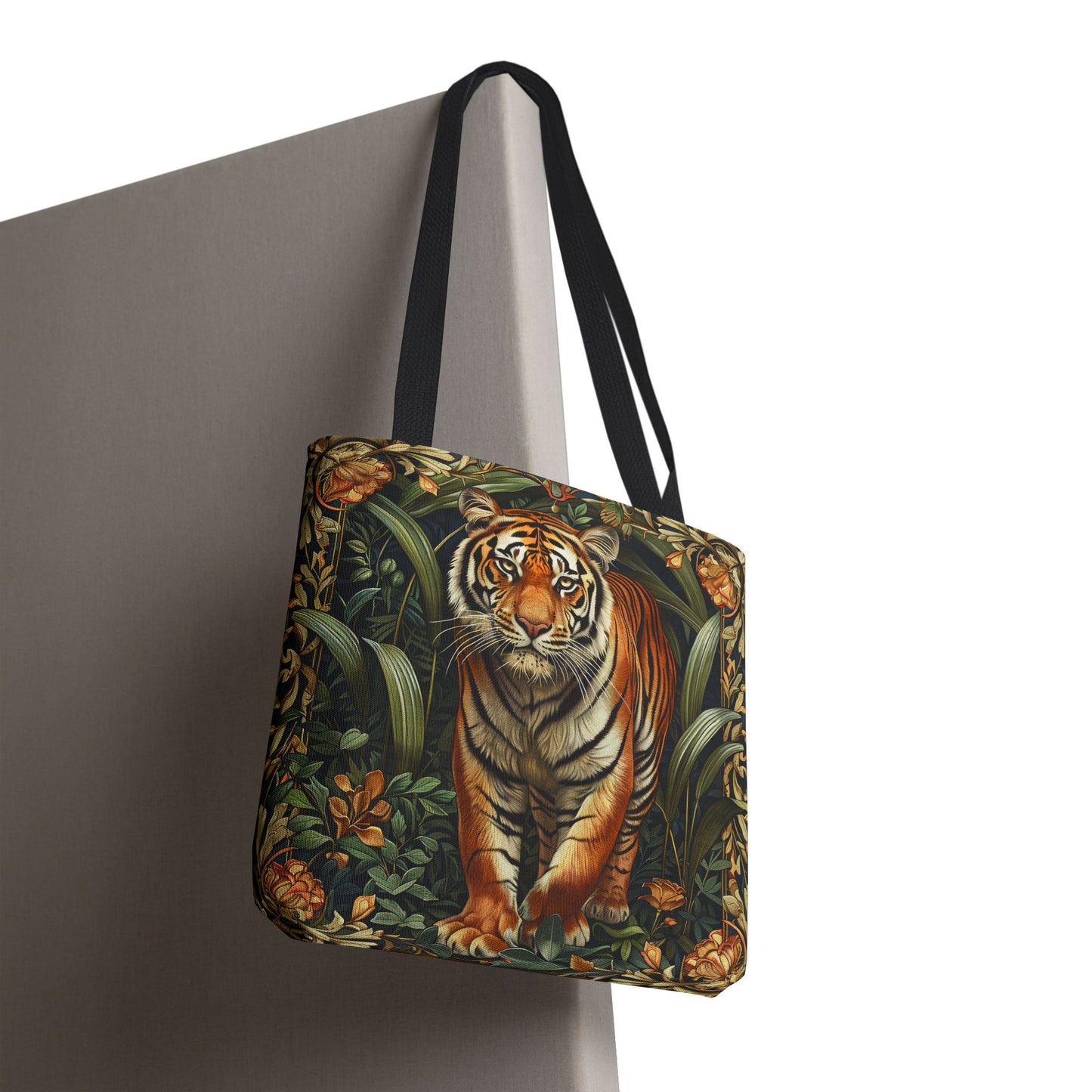 Tiger Tote Bag | William Morris Inspired | Tiger Forestcore Tote Bag | Eco-Friendly Carryall