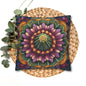 Cactus Mandala Pillowcase: Decorative Home Decor