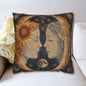 Celestial Embrace Pillow case| Moon & Sun Decor, Astrology Home Accent, Cozy Gift for Astrology Lovers, Living Room Cushion, Boho Pillow
