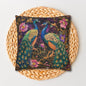 Pillowcase Peacocks Pink Florals Victorian Ornate Decorative, William Morris Inspired Home Decor