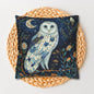 William Morris Inspired Night Owl Pillowcase
