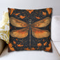 Art Deco Dragonfly Pillowcase: Victorian Halloween Home Decor