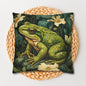 William Morris Inspired Forest Frog Pillowcase