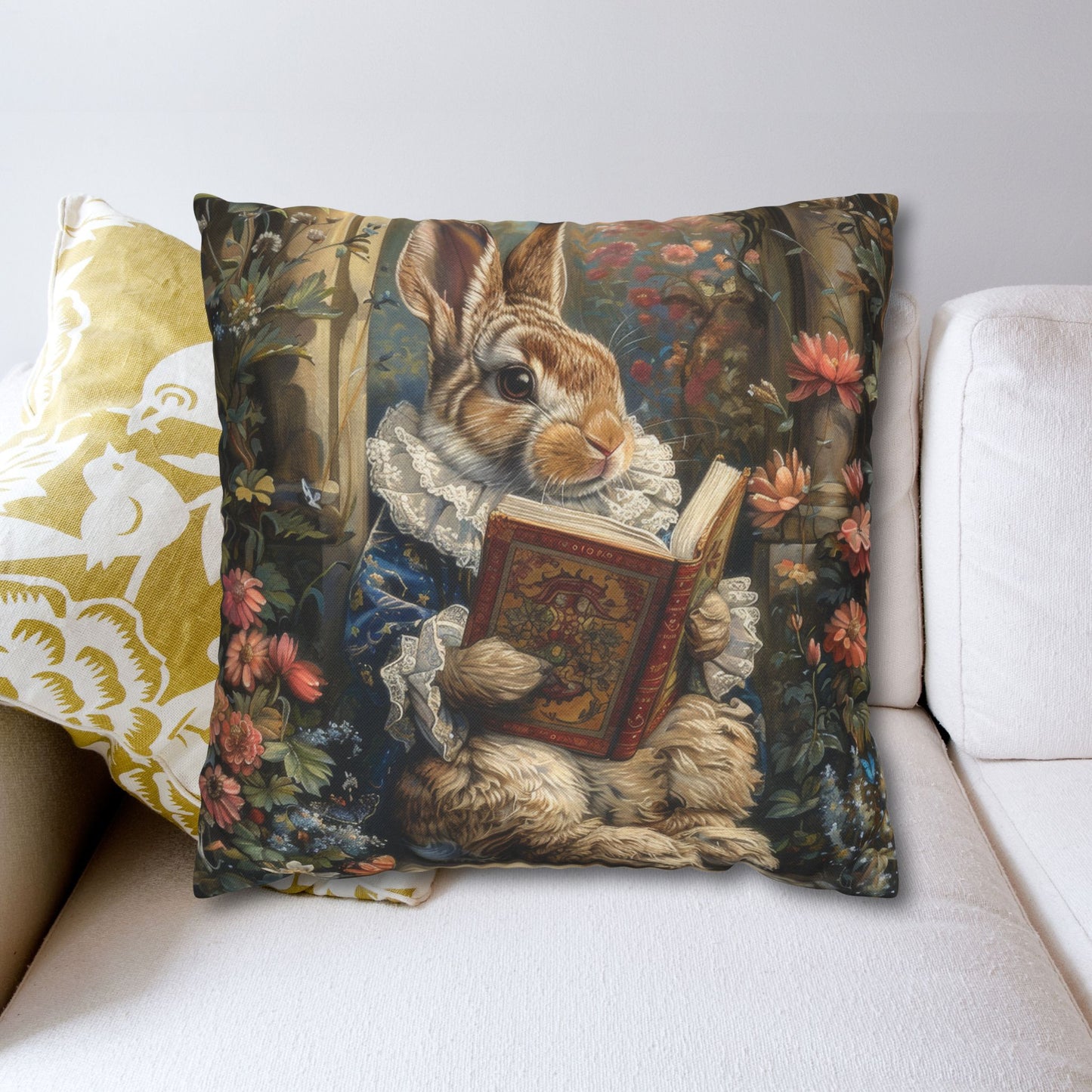 Rococo Peter The Rabbit Vintage Book Pillowcase