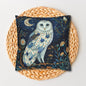 William Morris Inspired Night Owl Pillowcase