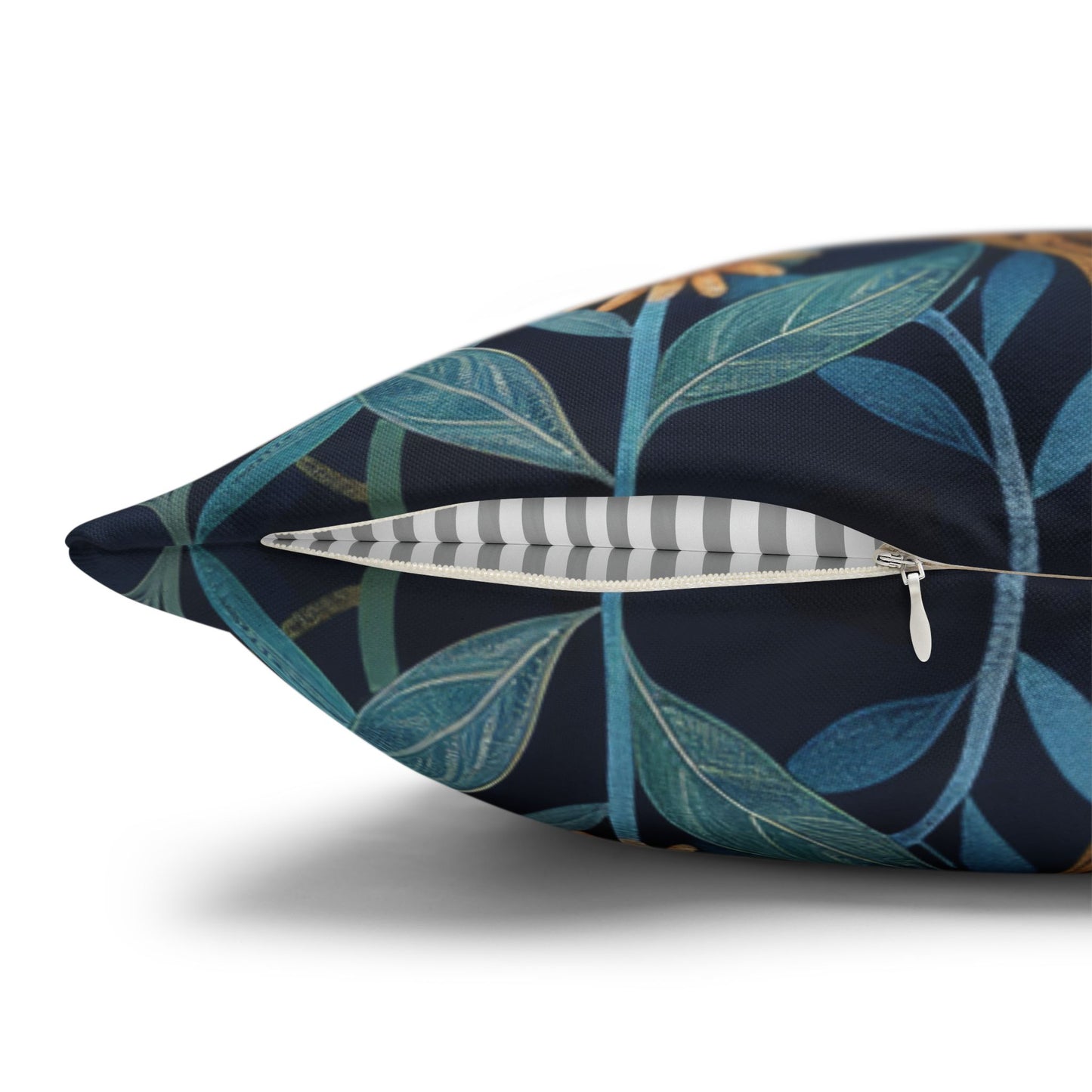 William Morris Inspired Night Owl Pillowcase