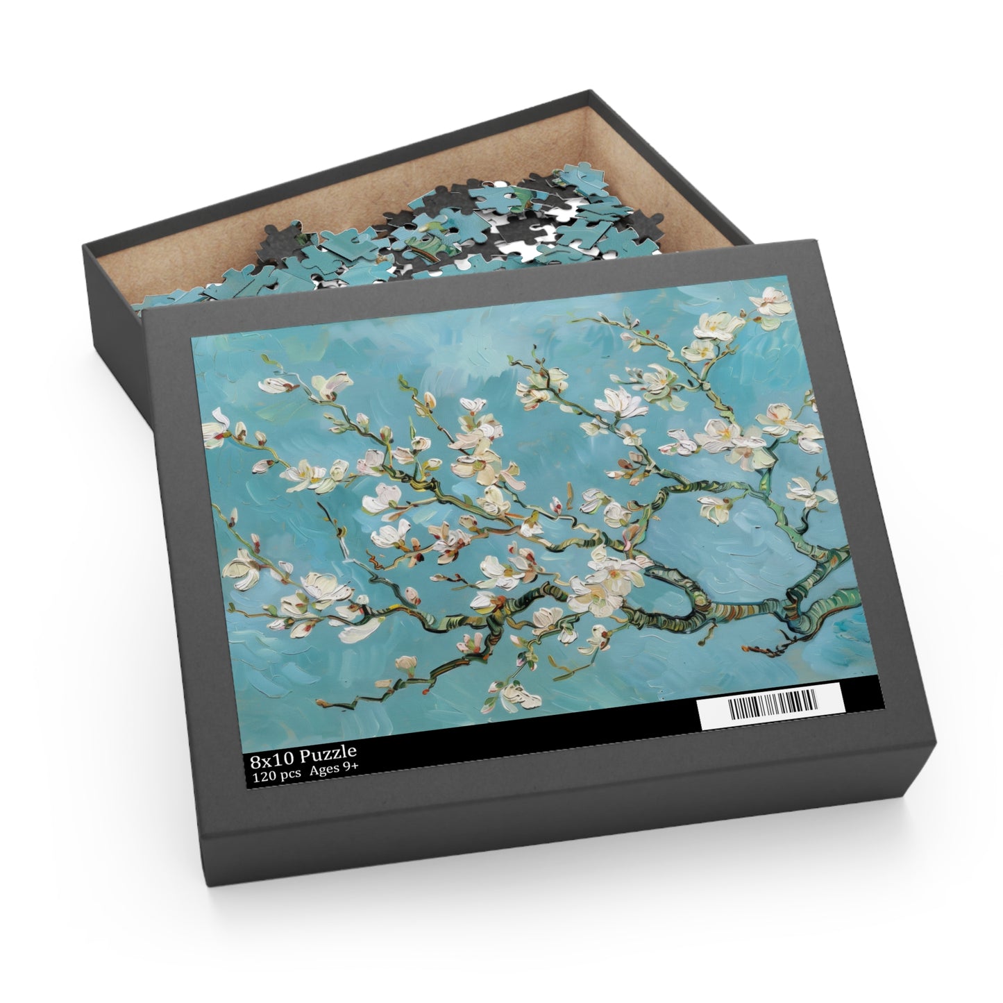 Van Gogh's Almond Blossom Jigsaw Puzzle  (120, 252, 500-Piece) Adult Jigsaw Puzzle, Gift Him Her