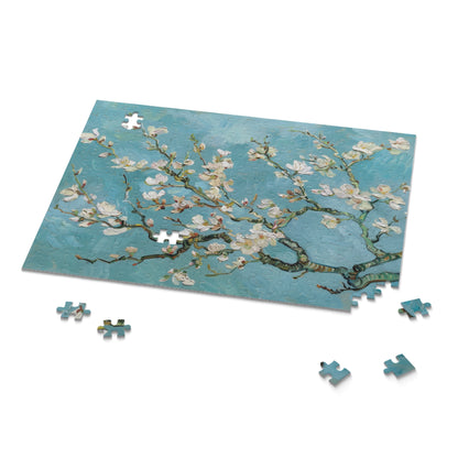 Van Gogh's Almond Blossom Jigsaw Puzzle  (120, 252, 500-Piece) Adult Jigsaw Puzzle, Gift Him Her