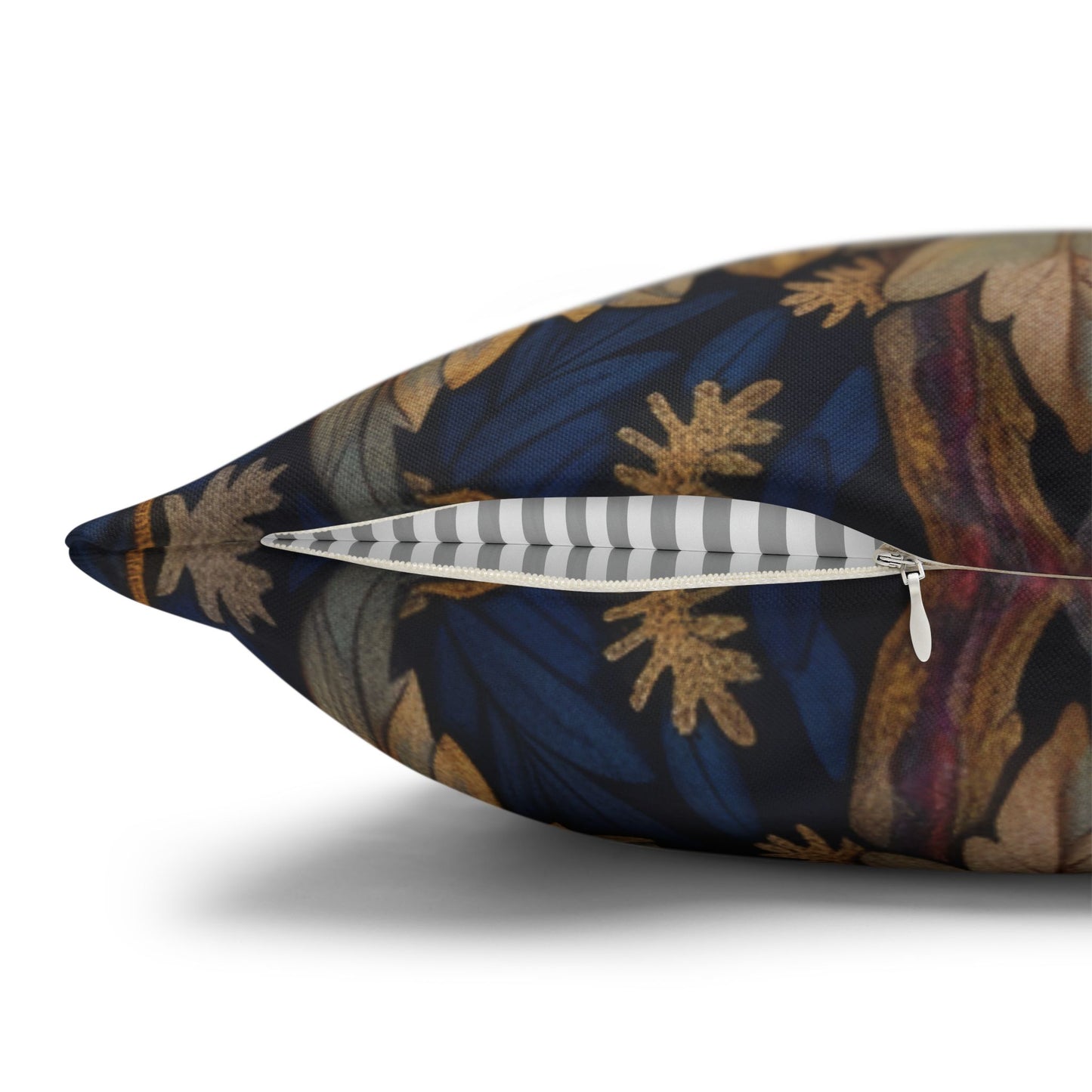 William Morris Badger Pillowcase: Woodland Elegance Polyester Square Pillow