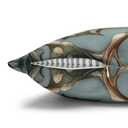 Robin Winter Berries Pillowcase: William Morris Inspired Home Decor