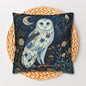 William Morris Inspired Night Owl Pillowcase