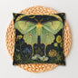 Luna Moth Crescent Moon Pillowcase