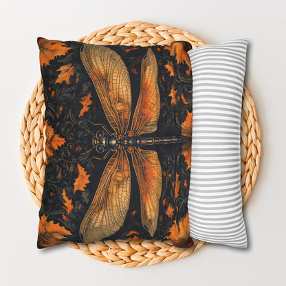 Art Deco Dragonfly Pillowcase: Victorian Halloween Home Decor