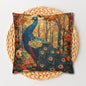 Art Deco Forest Peacock Pillowcase