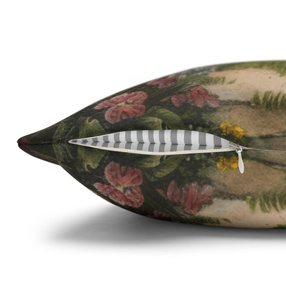 Rococo Bunny Easter Eggs Pillowcase: William Morris Style Decor