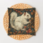 William Morris Forest White Squirrel Pillowcase