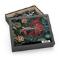 The Siamese Fighting Fish, William Morris Art Inspired (120, 252, 500-Piece) Adult Jigsaw Puzzle, Gift Him Her