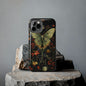 Woodland Luna Moth in The Style of William Morris iPhone Tough Case