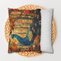 Art Deco Forest Peacock Pillowcase