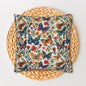 Colorful Spring Butterfly Embroidery-Style Pattern Pillowcase