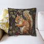 Squirrel William Morris Inspired | Squirrel Ancient Decorative Pillowcase Home Decor