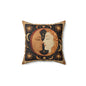 Celestial Harmony Pillow, Moon & Sun Design, Boho Decor, Cozy Home Accent, Starry Night Gift, Astrology Lovers