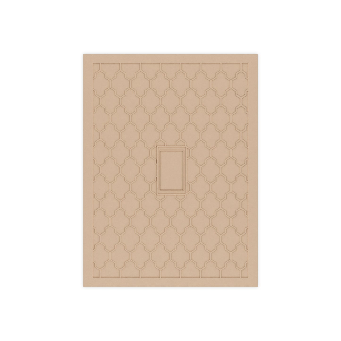 Victorian Floral Reading Rabbit Ceramic Tile | Antique Storybook Bunny Art 6x8 Glossy Decor