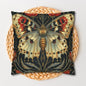 William Morris Inspired Victorian Butterfly Floral Decorative Pillowcase