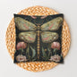 William Morris Inspired Victorian Botanical Dragonfly Pillowcase