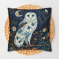 William Morris Inspired Night Owl Pillowcase