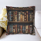 Medieval Vintage Bookshelf William Morris Inspired Pillowcase