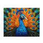 Stained Glass Peacock Jigsaw Puzzle (120, 252, 500-Piece)  Gift-Ready Box, Adult Jigsaw Puzzle, Gift Him Her