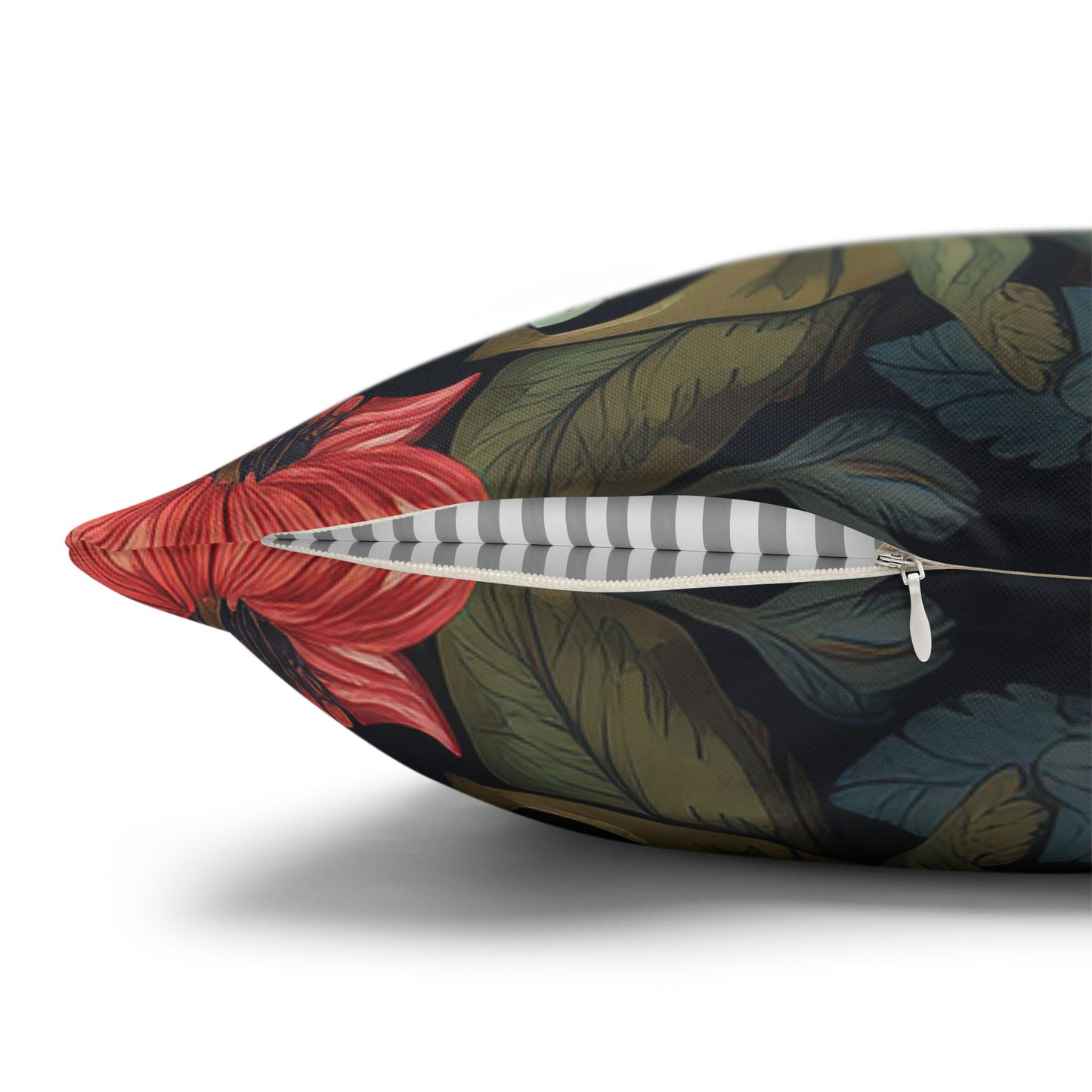 William Morris Inspired Botanical Sloth Pillowcase
