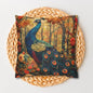 Art Deco Forest Peacock Pillowcase